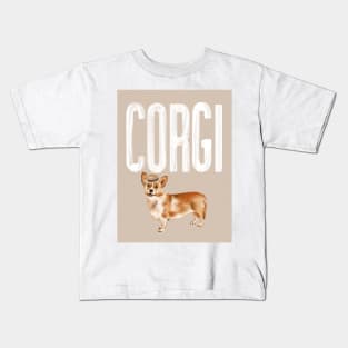 Corgi Dog Kids T-Shirt